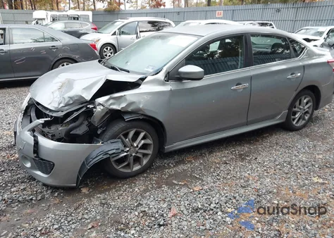 2013 Nissan Sentra Sr z USA, uszkodzony, nr VIN 3N1AB7AP7DL795014